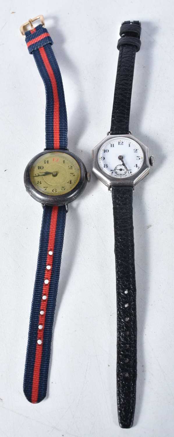 Two STERLING SILVER Women's Vintage WRISTWATCHES.  Stamped 925.  Hand-Wind.  WORKING - Tested For - Image 2 of 3