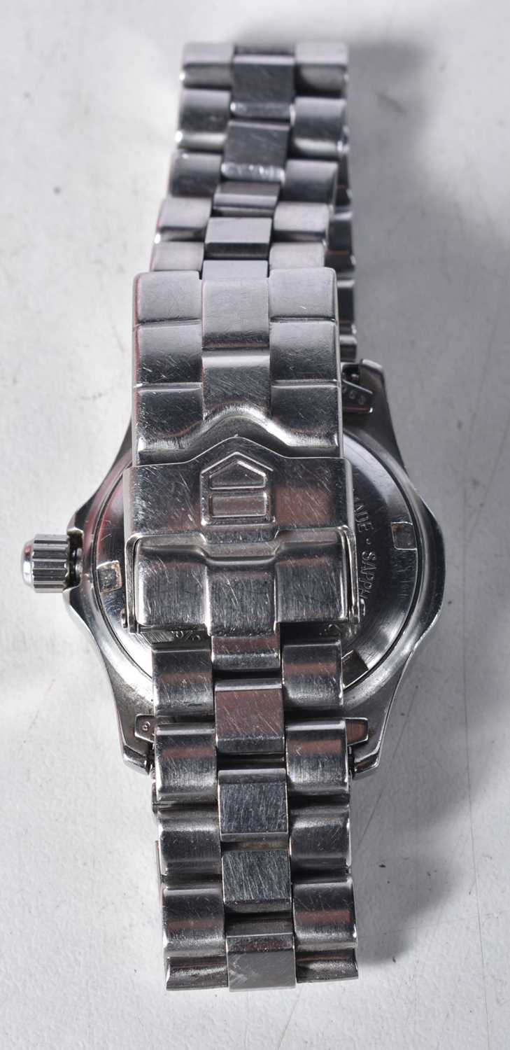 TAG Heuer Professional 200 Meter White Dial Watch.  Dial 3.2cm incl crown, working - Image 3 of 3