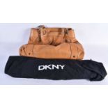 A DKNY HANDBAG. 44 cm wide.