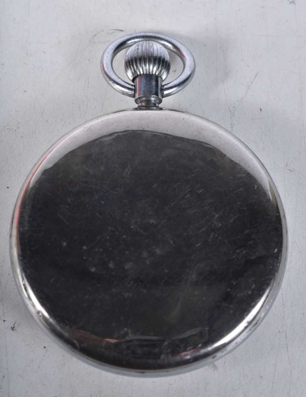 A Jaeger Le Coultre Open Face Pocket Watch. 5.1cm diameter, Working - Image 2 of 2