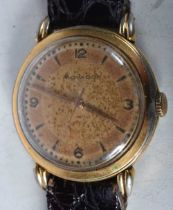 MOVADO Gents Vintage C.1950's WRISTWATCH.  Movement - Hand-wind.  WORKING - Tested For Time - Dial