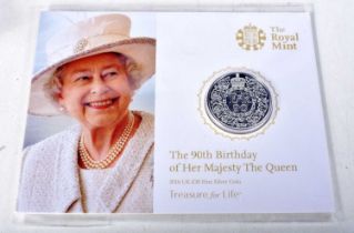 In 2016, to celebrate the Her Majesty Queen Elizabeth II 90th Birthday, the Royal Mint released a