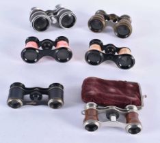 ANTIQUE OPERA GLASSES. (qty)