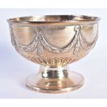 A GEORGE III NEO CLASSICAL SUGAR BOWL. London 1803. 179 grams. 11.25 cm diameter.