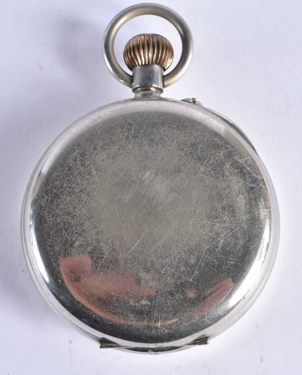 Gents Vintage Goliath Open Face Pocket Watch.  Movement - Hand-wind.  WORKING - Tested For Time. - Image 3 of 3