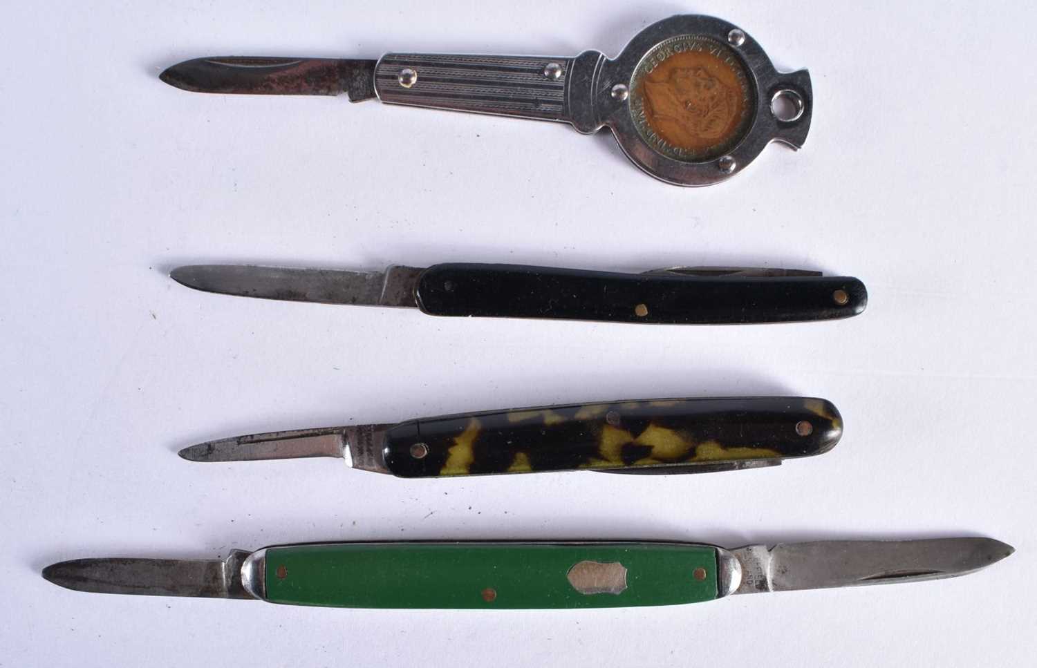 A Collection of Pocket Knives including 6 with Mother of Pearl handles and Silver Blades and 14 - Image 6 of 6