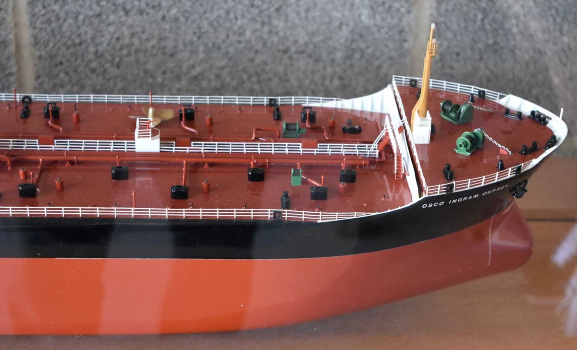 A Large Shipyard Model of the OSCO Iingram Osprey, 135 x 36cm - Image 4 of 6