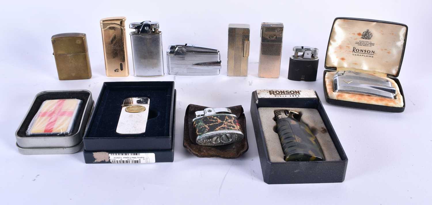 ASSORTED VINTAGE LIGHTERS. (qty)