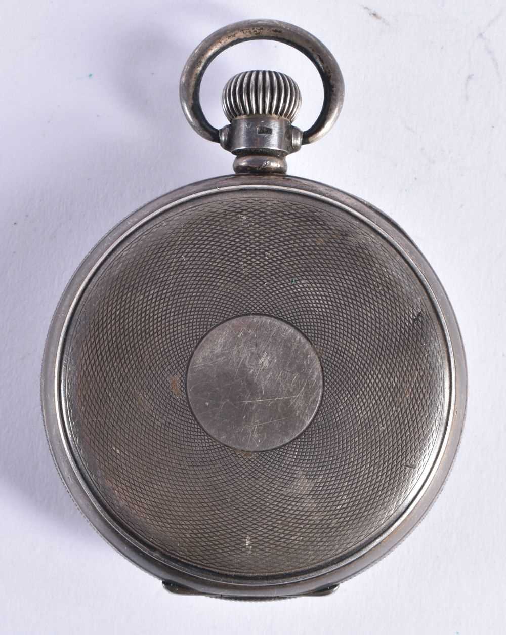 SMITHS Sterling Silver Gents Vintage Open Face Pocket Watch Hand-wind Working. Birmingham 1946. - Image 5 of 5