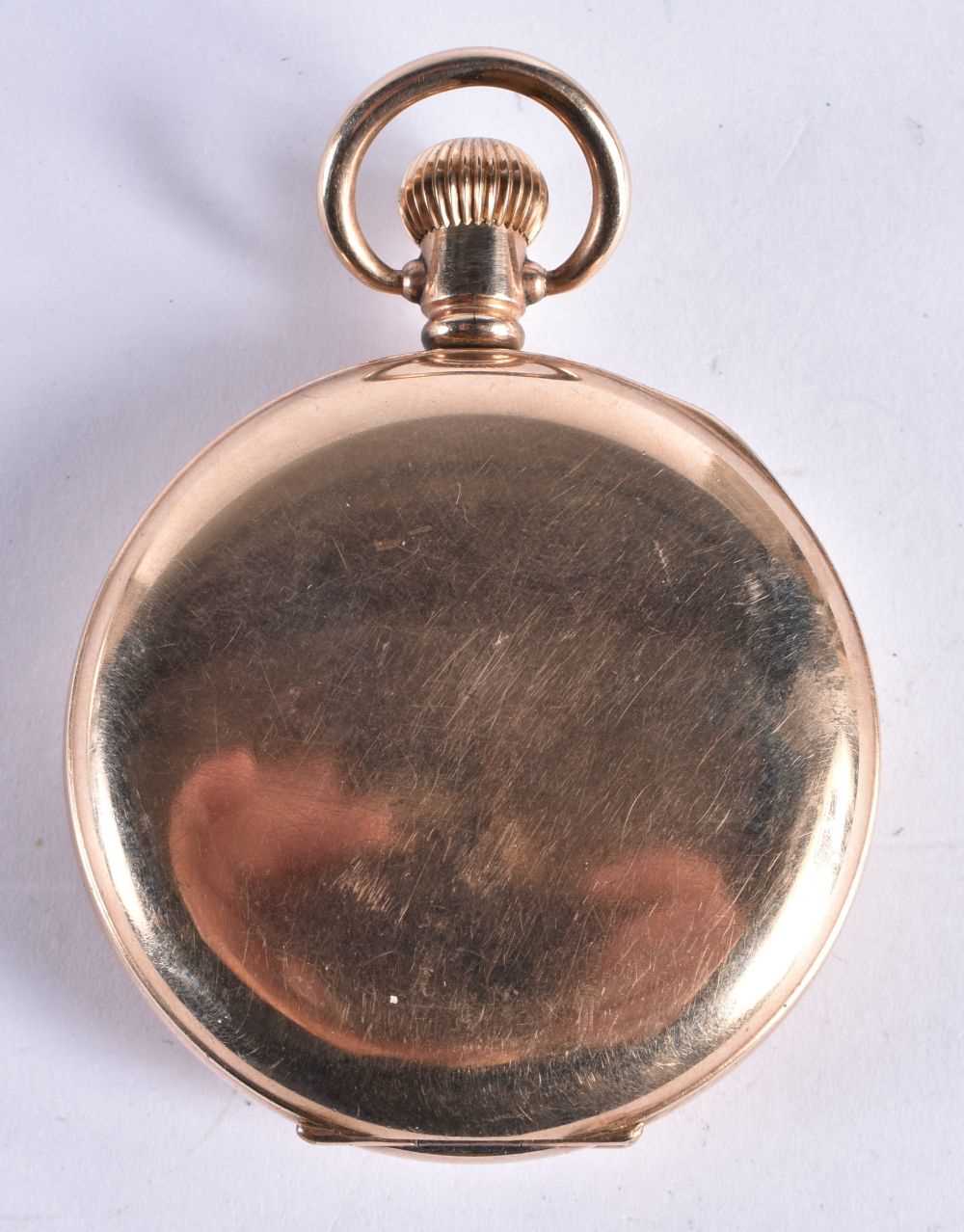 WALTHAM Gents Rolled Gold Full Hunter Pocket Watch. Movement - Hand-wind. WORKING - Tested For Time. - Image 5 of 5