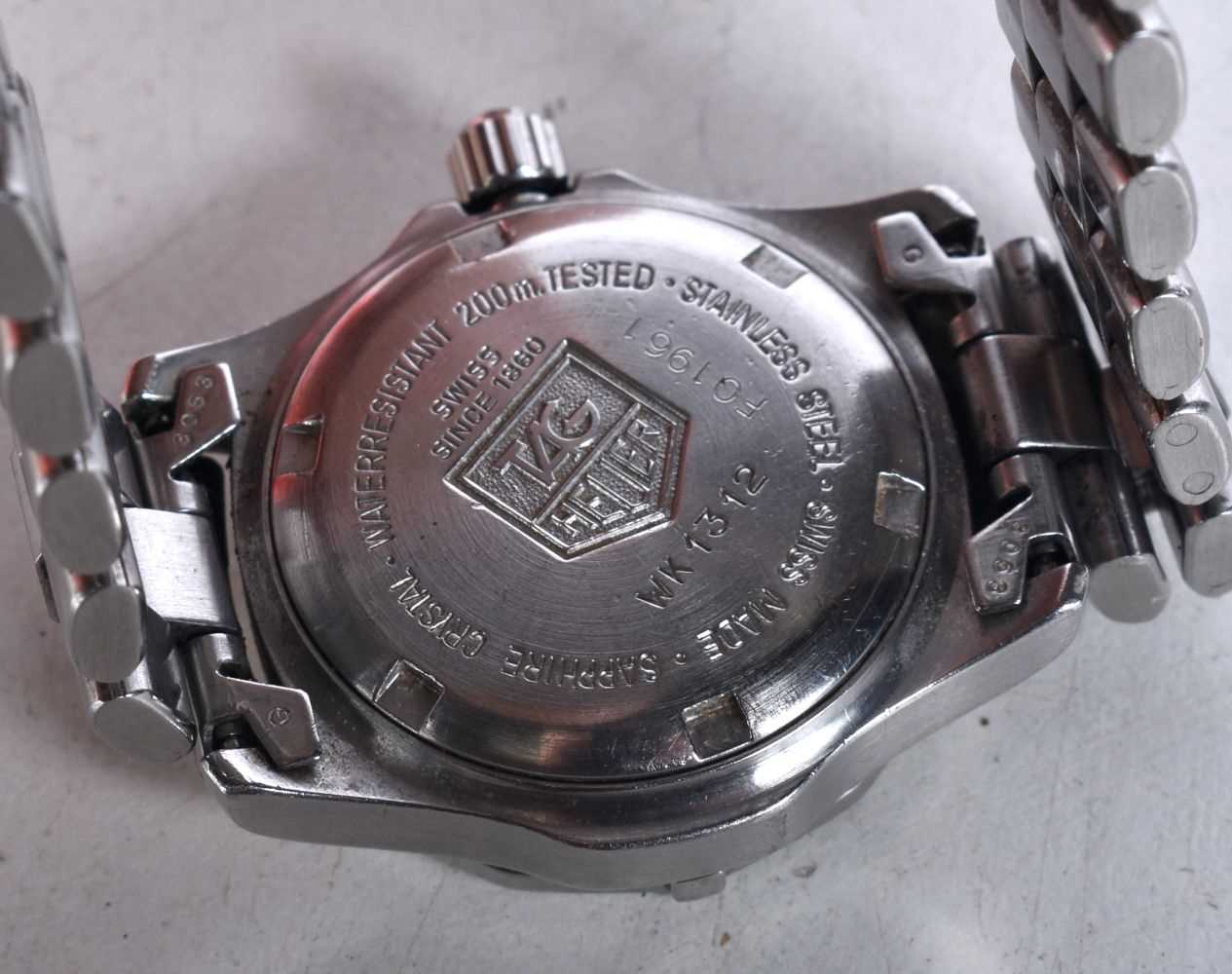 TAG Heuer Professional 200 Meter White Dial Watch.  Dial 3.2cm incl crown, working - Image 2 of 3