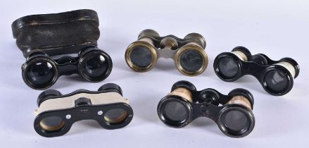 ANTIQUE OPERA GLASSES. (qty)