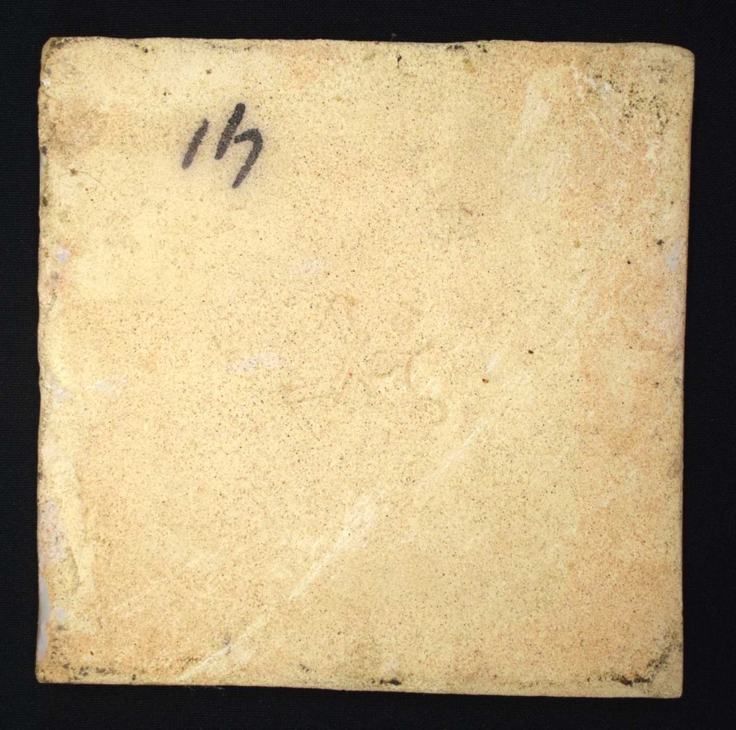 SIX DELFT POLCYRHOMED TILES. 12.5 cm square. (6) - Image 9 of 20