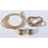A collection of gold tone designer jewellery including Grosse & D'Orlan (49g)