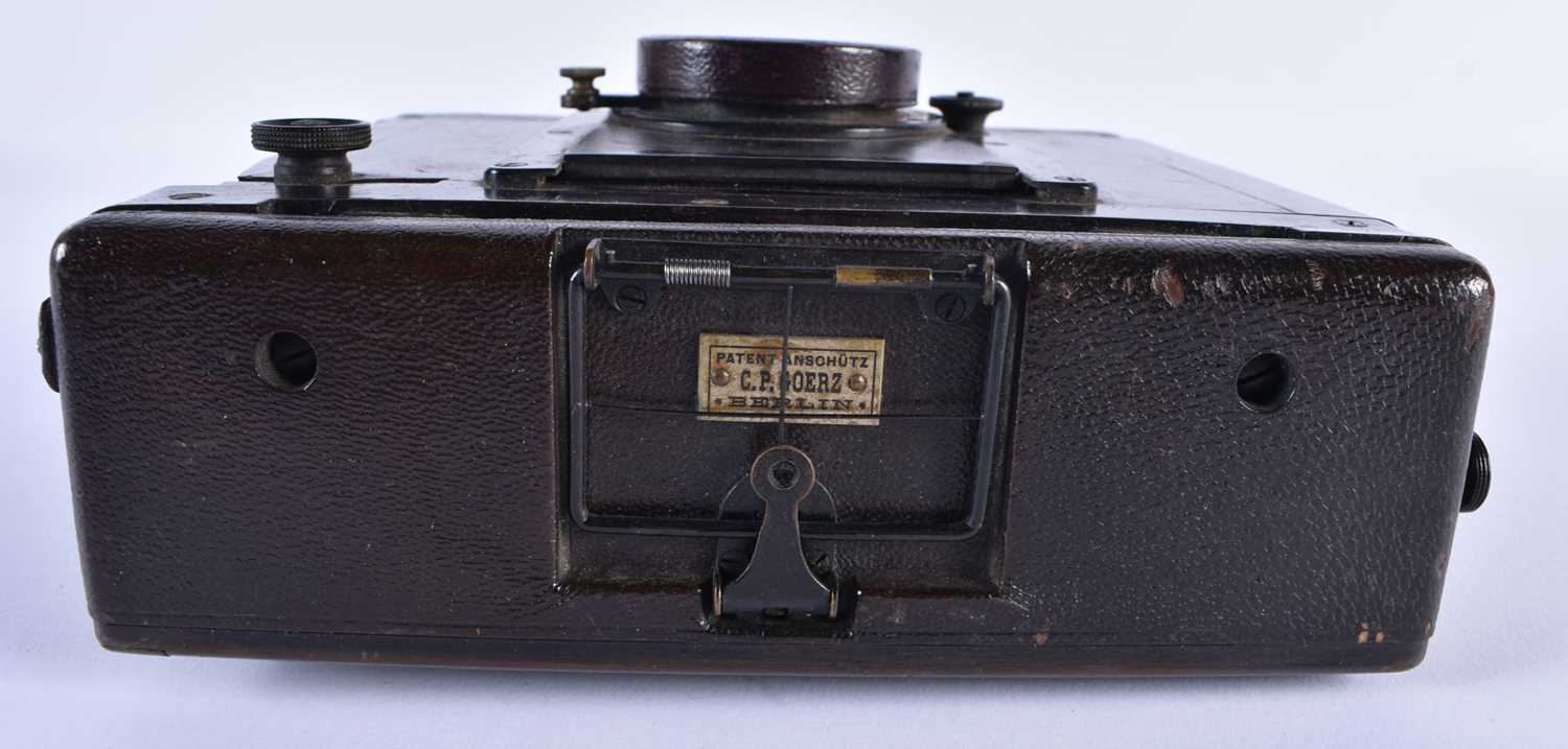 C.P. Goerz Patent Reflex ANTIQUE CAMERA w/ Doppel-Anastigmat Lens. 15 cm x 18 cm. - Image 3 of 4
