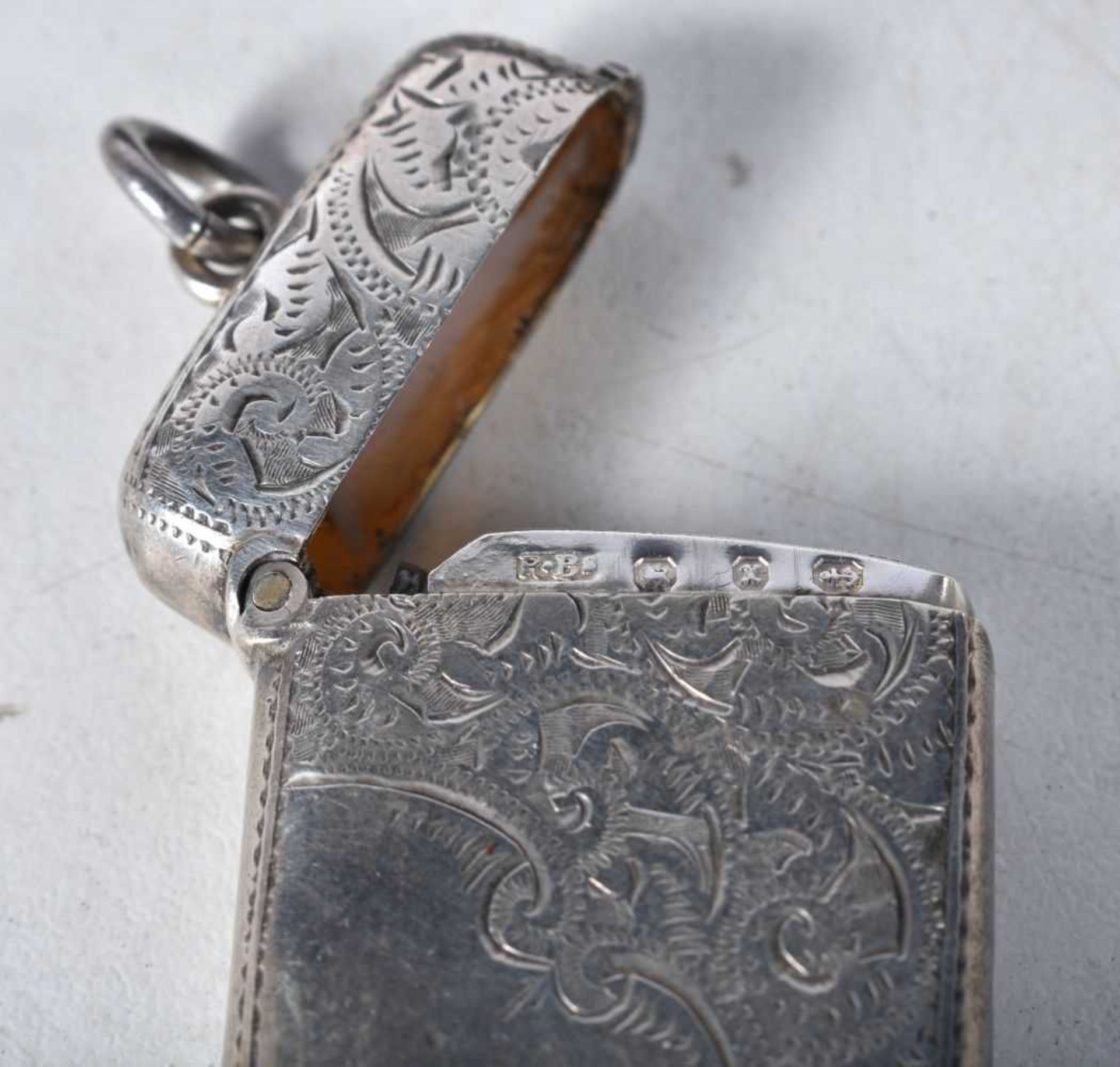 Tobacciana silver items including - A Cased Meerschaum Pipe with Silver Mounts and Amber Stem, A - Image 5 of 5