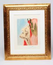 AFTER SALVADOR DALI (1904-1989) Le Divine Comedie Suite, signed in colour pencil lower right,