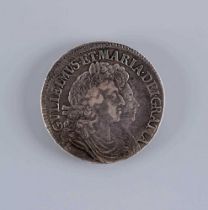 A WILLIAM & MARY CROWN, 1691, Tertio (Est. plus 24% premium inc. VAT) Condition Report: Generally