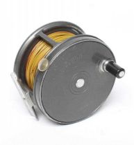 HARDY THE "PERFECT" 3 3/4" SALMON FISHING REEL with stainless foot and rim tension screw (Est.