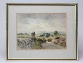 Y ARTHUR MILES (1905-1987) Prospect from Llantrithyd, signed lower right and dated ’69, watercolour,