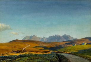 Y WILLIAM HEATON COOPER (1903-1995) "The Road from Portnalong Skye", signed, inscribed to reverse