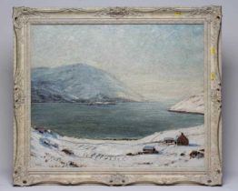 Y HERBERT F ROYLE (1870-1954) "West Loch, Tarbet, Harris", signed lower left, inscribed with title