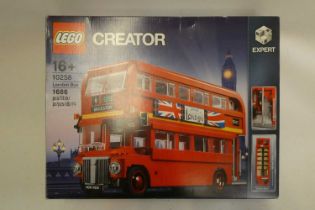 Lego set 10258, Creator, London Bus, boxed Condition Report: Opened, built, unchecked for