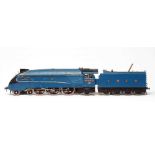 Fulgurex/Aster Gauge 1 LNER A4 locomotive Mallard finished in LNER blue with valanced covered