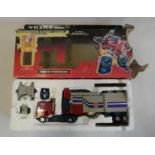 Transformer Optimus Prime, boxed, figure fair, box poor, af