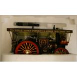 The White Rose of York 1:24th scale Burrell Showman's engine, some small items loose in box,