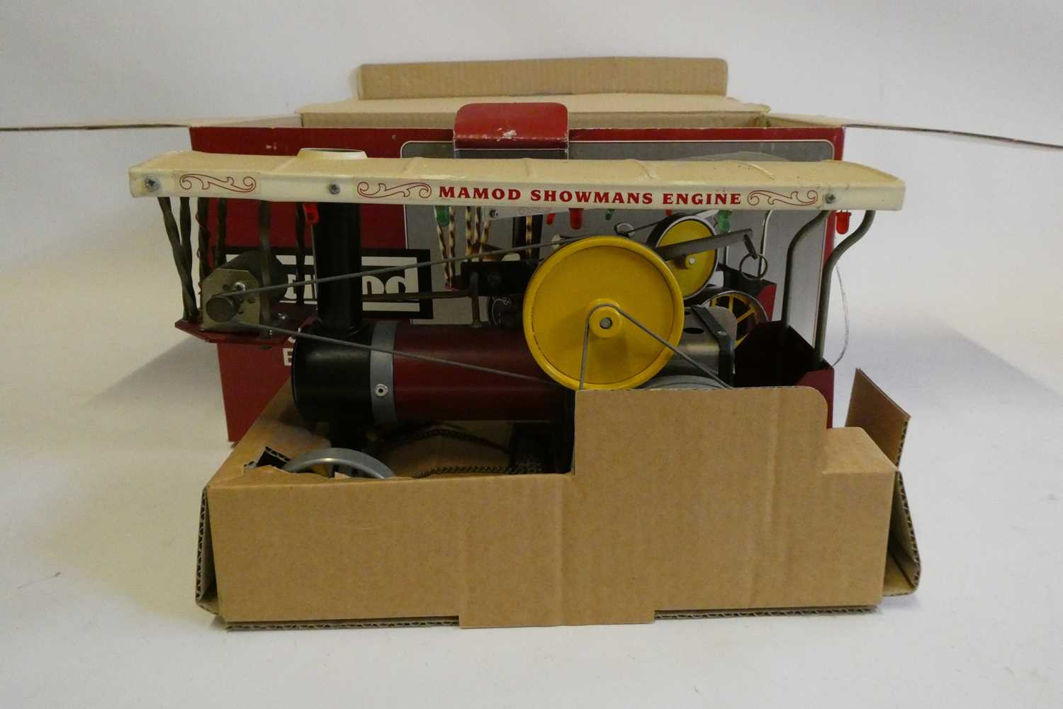 Mamod Showman's engine, boxed, good - Image 2 of 2