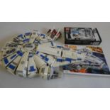 A box of Star Wars Lego, including set 75212 (unboxed and unchecked), set 40333 unopened and another