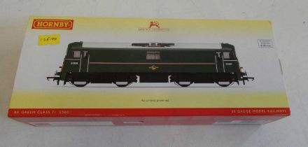 Hornby BR green Class 71 diesel locomotive, boxed, excellent to mint