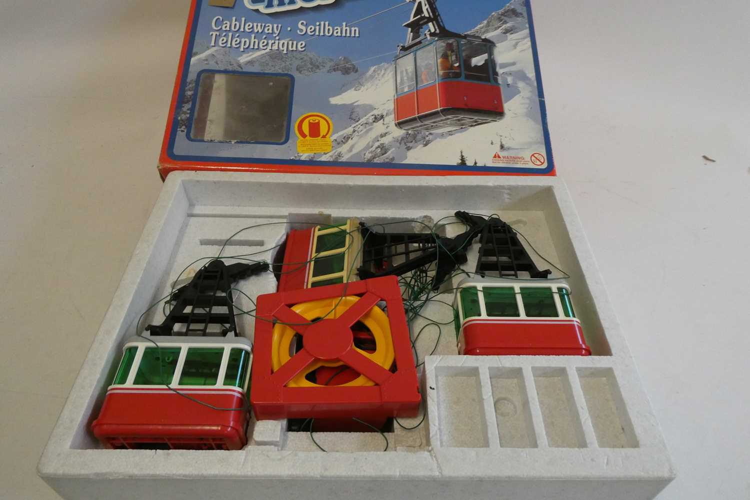 Lehmann Rigi cable car set with additional cable car, boxed, fair