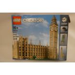 Lego set 10253, Creator, Big Ben, boxed Condition Report: Opened, built, unchecked for