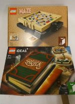 2 Lego boxed sets, comprising 21305 Maze and 21315 Ideas Condition Report: Generally good, IDEAS