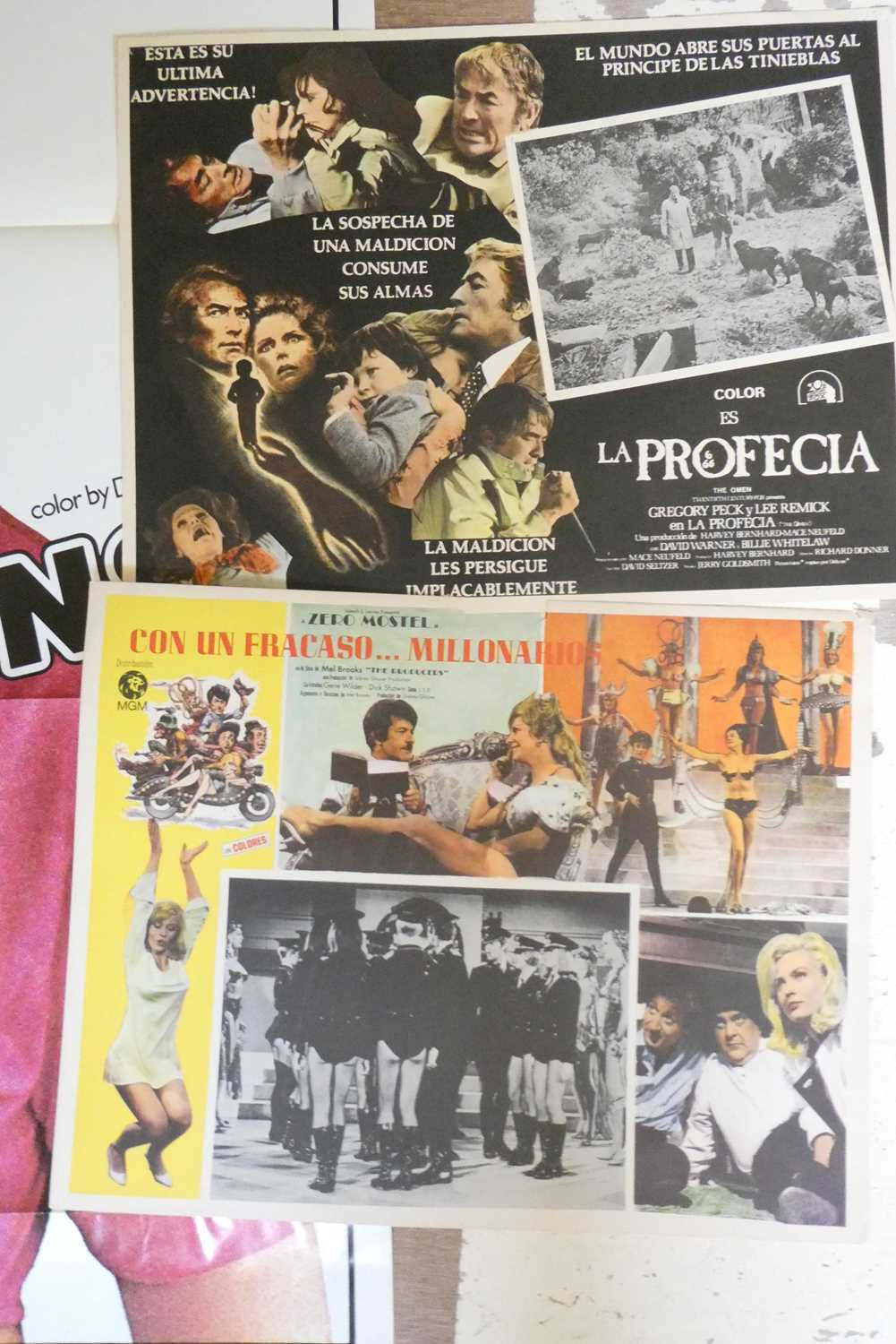 Movie memorabilia, including Russ Meyer's Super Vixens poster, Mexican Omen lobby card and Mexican - Image 2 of 2