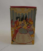 Brimtoy clockwork Cinderella and Prince Charming, Boxed, good