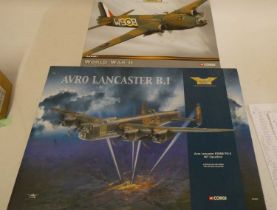 Corgi Aviation Archive Wellington MK1a and Avro Lancaster 467 Squadron, both items boxed, good to