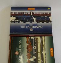 Hornby The Caledonian Train Set, boxed, excellent and the Lord of the Isles Train Set, boxed,