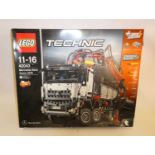 Lego Technic set 42043, Mercedes-Benz Arocs 3245, boxed Condition Report: Opened, built, unchecked