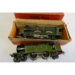Hornby Clockwork Lord Nelson, tender missing and a 6 volt LNER 4-4-2 tank locomotive, both items