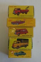 Atlas Dinky 555 Ford Thunderbird, 157 Jaguar XK 120, 25U Ford Esso Tanker, 25JJ Ford Camion Bache