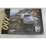 Micro Scalextric James Bond battery operated Chase set, boxed, excellent