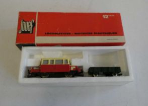 Jouef 8525 Maintenance vehicle and wagon, boxed, good