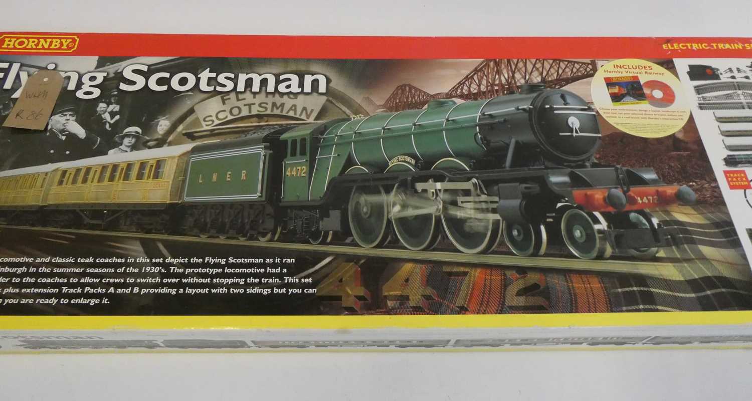 Hornby The Anglian Train Set, boxed, good to excellent and The flying Scotsman Train Set, locomotive - Bild 2 aus 2
