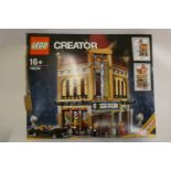 Lego set 10232, Creator, Palace Cinema, boxed Condition Report: Opened, built, unchecked for