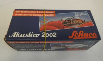 Schuco Late issue Akustico 2002 clockwork car, boxed, excellent