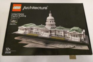 Lego set 21030, Architecture, United States Capitol Building, boxed Condition Report: Good, open,