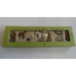 Britain’s Lilliput World models Set L6 Farm animals and two Farm figures, boxed, excellent